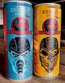 Lattine Energy drink MORTAL KOMBAT da COLLEZIONE