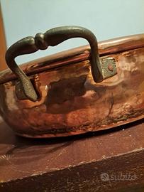 PADELLA IN RAME NUOVA 