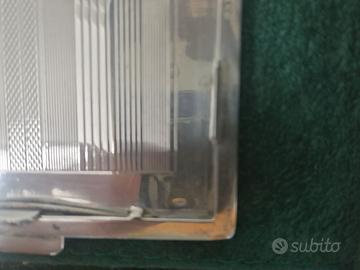 Portasigarette Art Deco in argento 800
