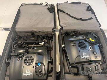 Coppia Litepanels Astra 1x1 - Kit 2x1
