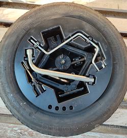 Ruota di scorta 135/80 R14 Firestone + catene