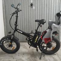 Bici elettrica Fat Bike pieghevole con accessori