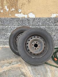 2 cerchi panda + catene