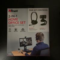 TRUST Set webcam HD + cuffie Doba 2