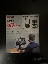 TRUST Set webcam HD + cuffie Doba 2