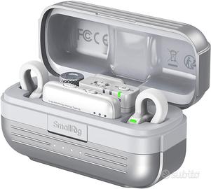 SMALLRIG Microfono Wireless S70 Bianco + 2x Clip