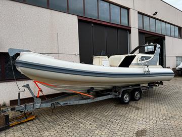 Gommone 7 metri solemar cabin 742 + Suzuki 250