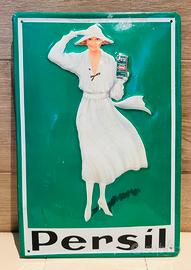 Targa Vintage Persil - In Metallo