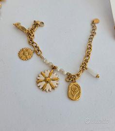 Parure collana, braccialetto e  orecchini 