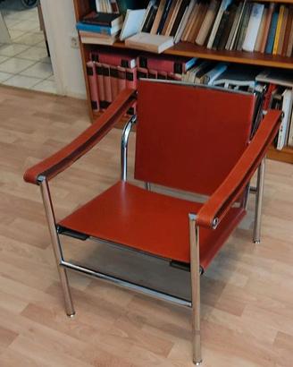 Poltroncina LC1 di ALIVAR Firenze cuoio Cognac