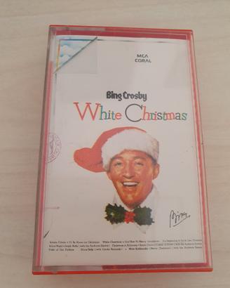 Musicassetta vintage  white christmas. Bing crosby