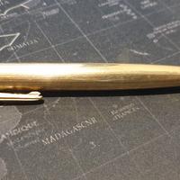 Accendino placcatto oro penna Ronson