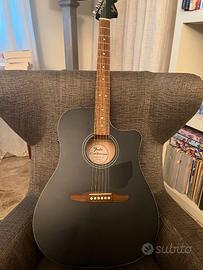 FENDER CA Debut redondo chitarra acustica nera
