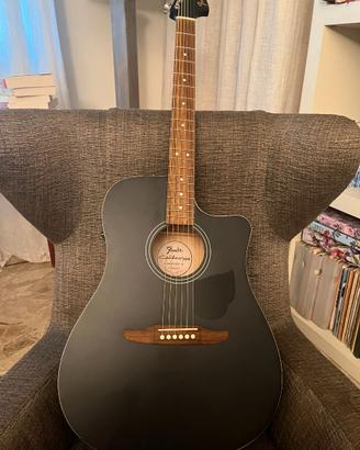 FENDER CA Debut redondo chitarra acustica nera