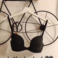 Reggiseno Push-up in Microfibra Nero