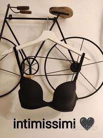 Reggiseno Push-up in Microfibra Nero