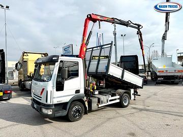 IVECO EUROCARGO 80E17 ribaltabile + gru e JIB