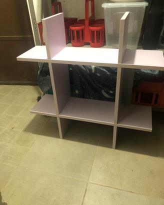 Mensola doppia lilla