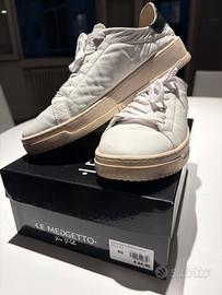 Sneaker “LE MEGGETTO” vera pelle Tg 40 come nuove
