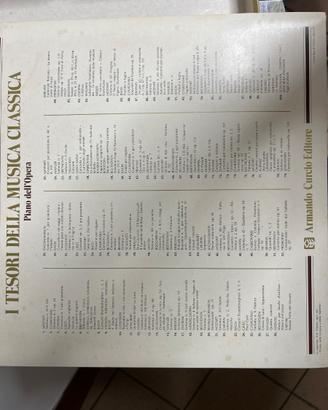 “ I tesori della musica classica”  Curcio,