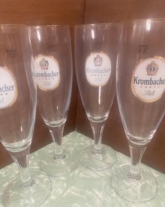 4 bicchieri krombacher