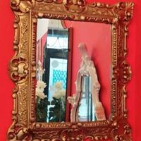 Specchio made in Italy stile barocco in resina
