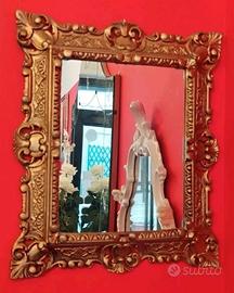 Specchio made in Italy stile barocco in resina
