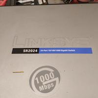 Switch rack Linksys SR2024