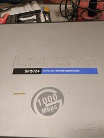 Switch rack Linksys SR2024