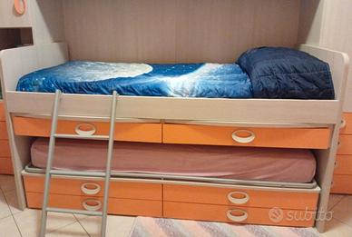 letto a ponte per cameretta 