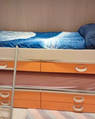 letto a ponte per cameretta 