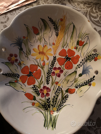 Centrotavola, ceramica rometti italy