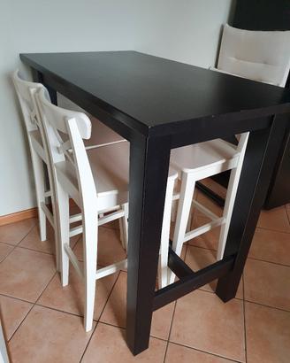 ho solo il tavolo alto non ho gli sgabelli 