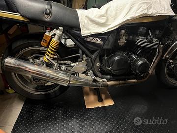 kawasaki 750 scarico 4 in 1