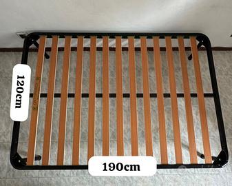 Rete con materasso ortopedici 120x190cm