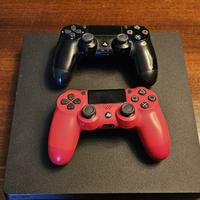 sony PLAYSTATION 4 + 2 JOYSTICK