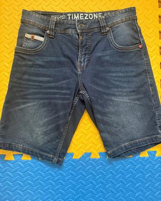 Pantaloncini jeans TIMEZONE uomo taglia 30