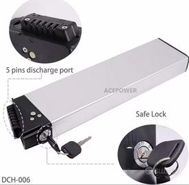 Box batteria 36v 10,4Ah, 12 Ah o 17Ah