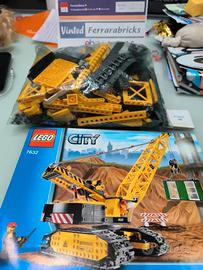 LEGO 7632 Gru cingolata - Crawler Crane con istruz