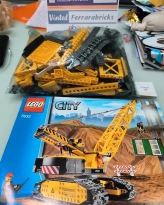 LEGO 7632 Gru cingolata - Crawler Crane con istruz