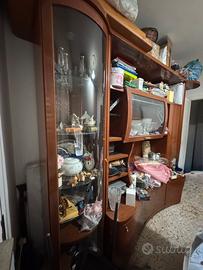 Parete attrezzata soggiorno salone