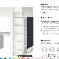 2 strutture letti ikea -bambini