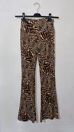 pantaloni zampa elefante