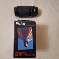 Teleobiettivo Vivitar 70/210 vintage