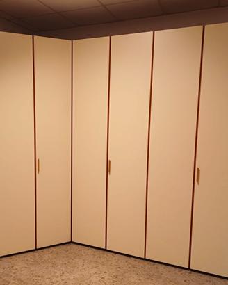 Armadio angolare camera da letto