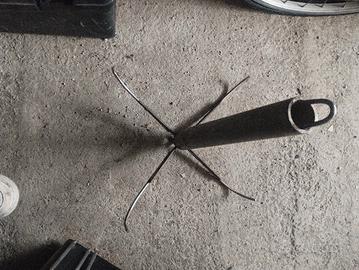 Ancora in acciaio artigianale giubbotto salvagente