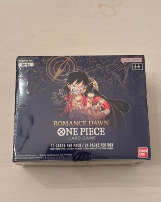 box di buste One Piece, Romance Dawn 🇬🇧