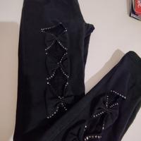 leggins cotone elasticizzato 