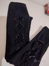 leggins cotone elasticizzato 