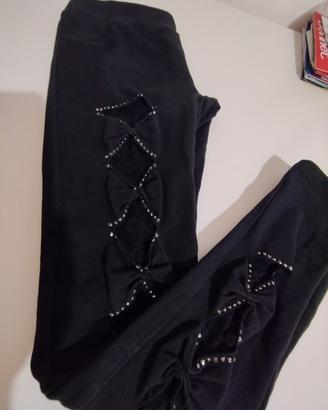 leggins cotone elasticizzato 